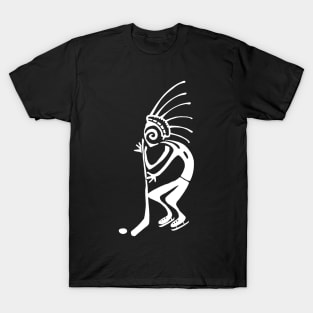 Kokopelli hockey white T-Shirt